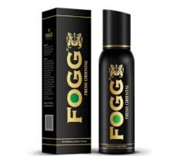FOGG Fresh Deodorant Spray ORIENTAL Black Series For Men 120Ml