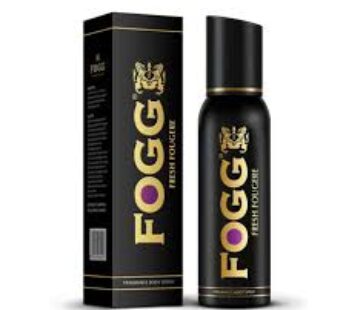 FOGG Fresh Deodorant Spray FOUGERE Black Series For Men 120Ml