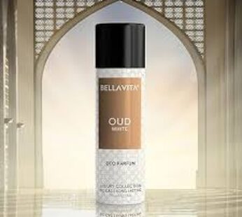 BELLAVITA OUD WHITE DEO PARFUM LUXURY COLLECTION ON GAS /LONG LASTING 150ML