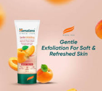 HIMALAYA GENTLE EXFOLIATING APRICOT FACE WASH 100ML