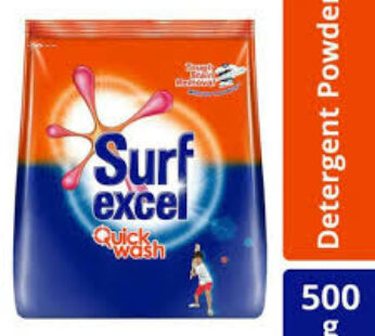 Surf Excel Quick wash 500gm 32ps