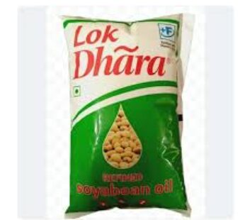 LOK Dhara REEINED Soyabean Oil 1Ltr 12PS BOX