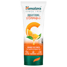 HIMALAYA BRIGHTENING VITAMIN CORANGE FACE WASH 50ML - Image 2