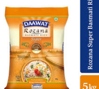 Daawat Rozana Super Basmati Rice 5kg 4ps box