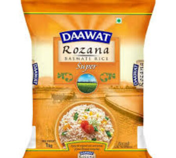 Daawat Rozana Super Basmati Rice 1kg 20ps box
