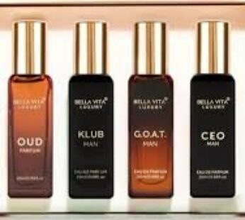 BELLA VITA PERFUME GIFT SET FOR HIM 4X20 ML