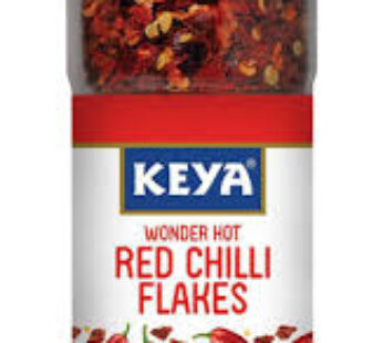 KEYA WONDER HOT RED CHILLI FLAKES 40GM