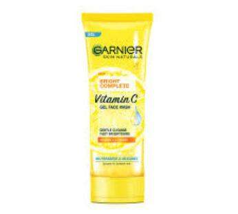 GARNIER SKIN NATURALS BRIGHT COMPLETE VITAMIN C GEL FACE WASH 50ml