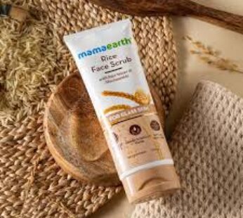 MAMAEARTH Rice Face Wash with rice water and niacinamide FOR GLASS SKIN 100ML