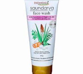Patanjali Saundarya Face Wash 60 Ml Tub