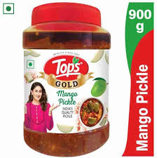Tops Gold Mango pickle 900gm 12ps box