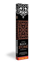 DARSHAN BLACK STONE INCENSE STICKS 64gm