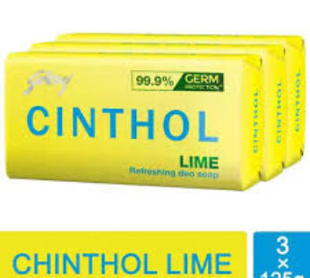 GODREJ CINTHOL LIME FRESH DEO SOAP 125gm 375gm