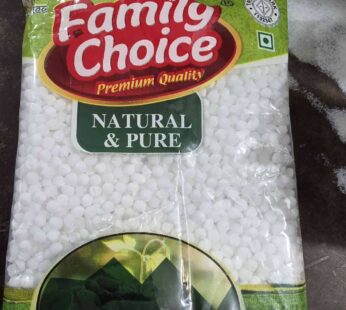 FAMILY CHOICE NATURAL AND PURE SABUDANA SAGO 250 GM