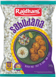 Rajdhani sabudana 500gm 20ps box