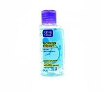 Clean and Clear Morning Energy Aqua Splash Face Wash Blue 50 ml