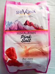 SHIVONA HIMALAYAN PINK SALT 1KG 10 PS BOX