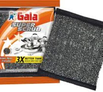 GALA SUPER SCRUB BLACK 12PS L..