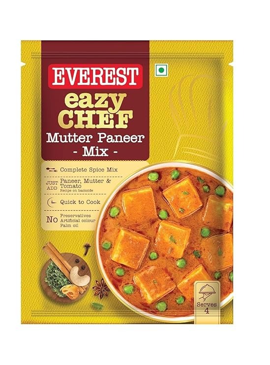 EVEREST EAZY CHEF MUTTER PANEER MIX MASALA 50 GM