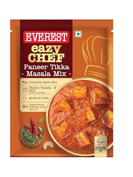 EVEREST EAZY CHEF PANEER TIKKA MASALA MIX MASALA 50 GM