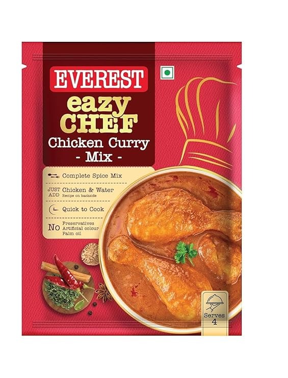 EVEREST EAZY CHEF CHICKEN CURRY MIX MASALA 50 GM