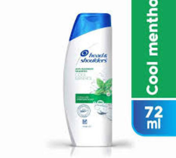 Head Shoulders Cool Minthol90Ml