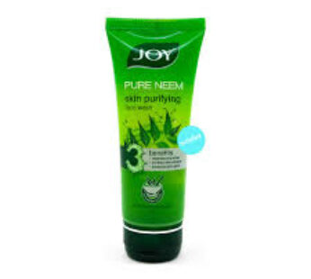 Joy Fcwash 50Ml Pltub Pure Neem Fcwash 3 Benefits