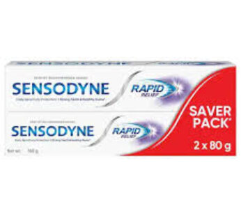 Sensodyne RAPID RELIEF 80 GM SAVER PACK 2PS 80GM