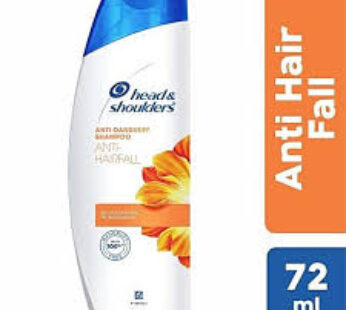 Head Shoulders ANTI DANDRUFF SHAMPOO ANTI HAIRFALL 72ml