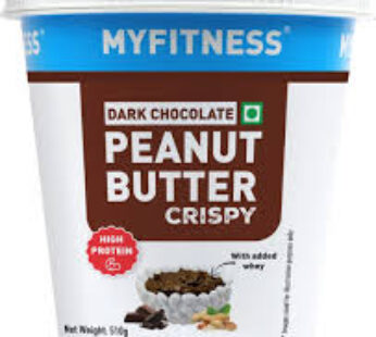 MY FITNESS DARK CHOCOLATE PEANUT BUTTER CRISPY HIGH PROTEIN 510GM